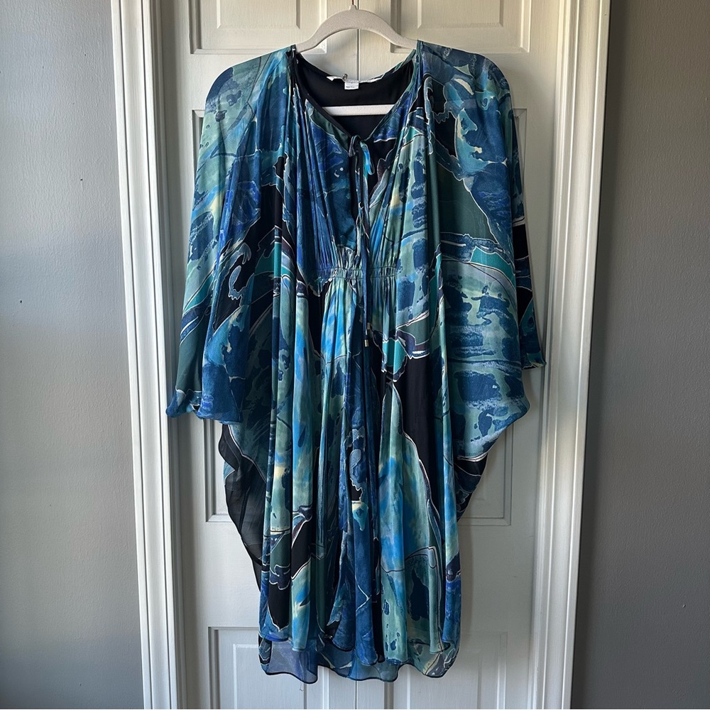 Diane Von Furstenberg New Fluerette Printed Dress